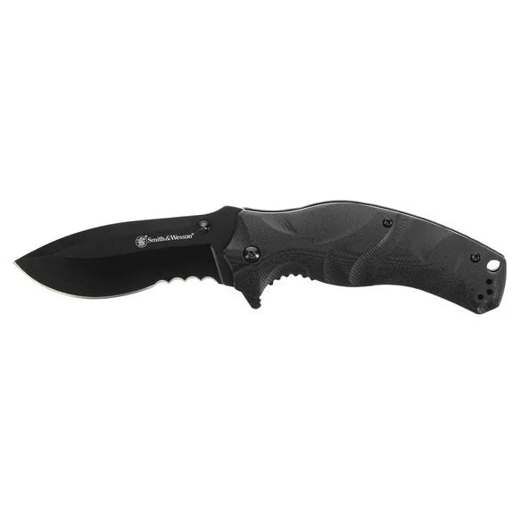 Navalha SMITH & WESSON BLACK OPS RECURVE