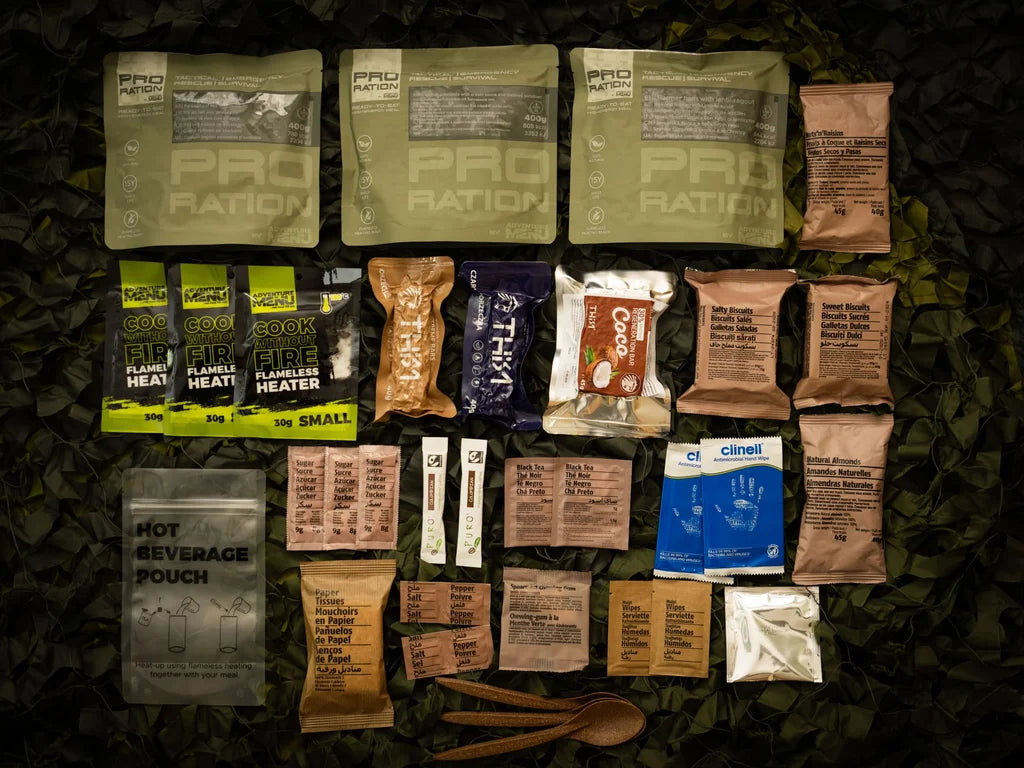 Ração Tática Ultimate 24 Horas Menu III PRO-RATION