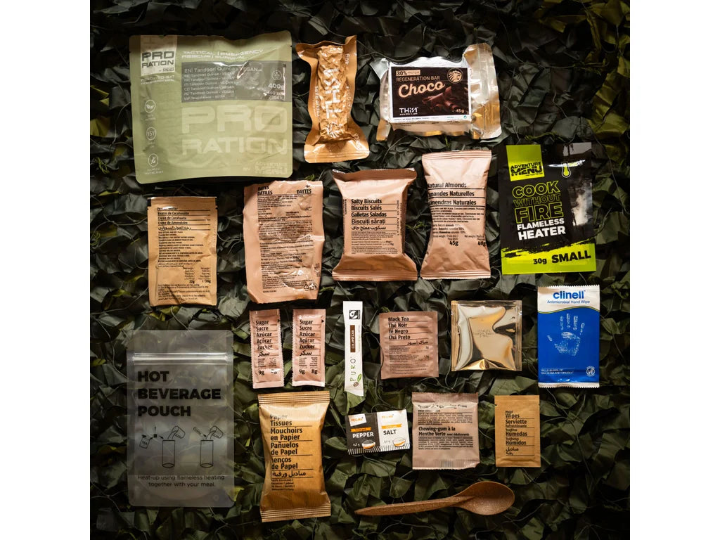 Ração Tática Ultimate 12 Horas Menu Vege PRO-RATION