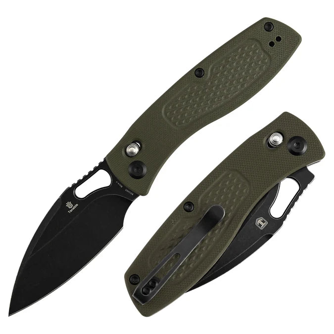 Navalha TENABLE KNIVES HERON BLACKWASHED NITRO-V
