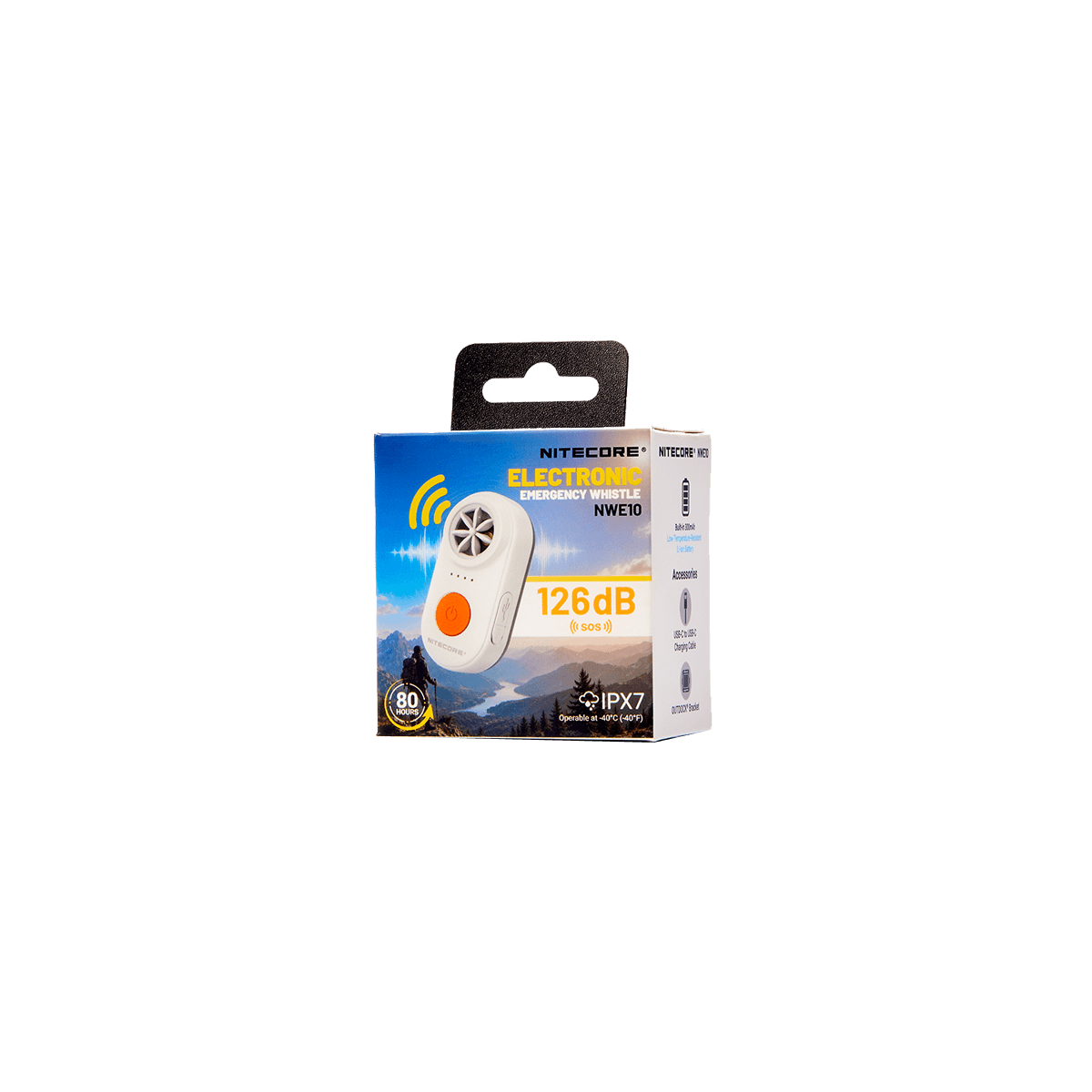 Apito Eletrónico para Exterior NITECORE NWE10