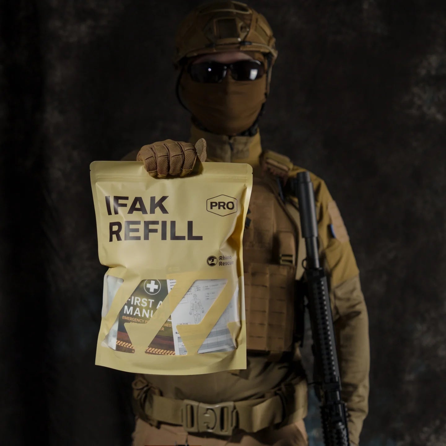 Refill para Kit Individual de Primeiros Socorros RHINO RESCUE