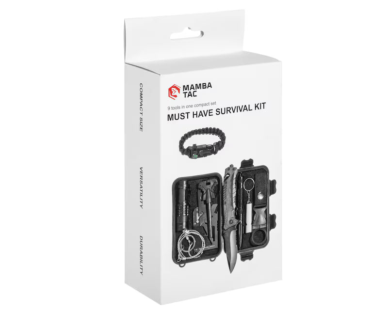 Kit de Sobrevivência MAMBA TAC MUST HAVE