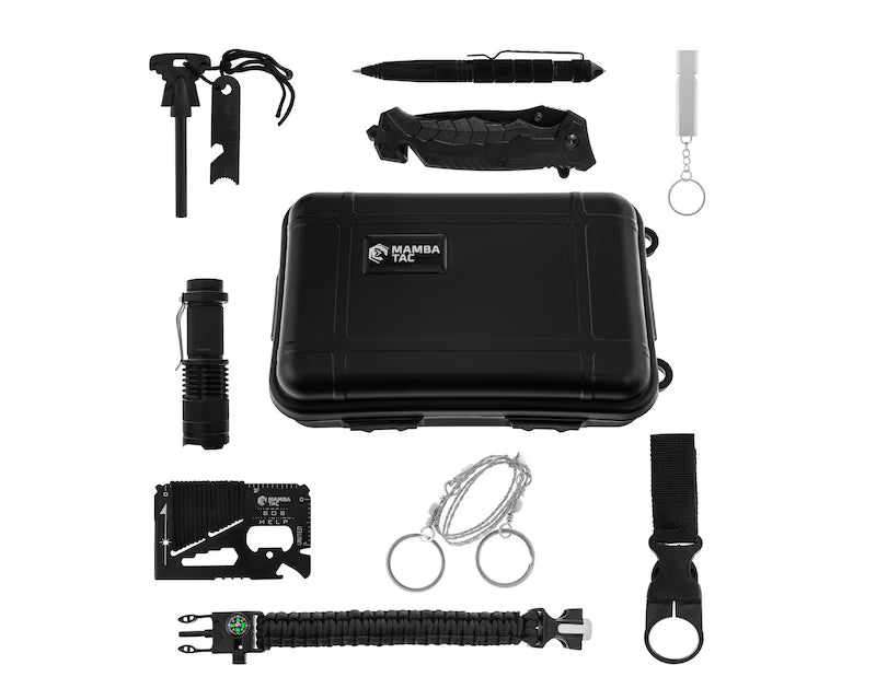 Kit de Sobrevivência MAMBA TAC MUST HAVE