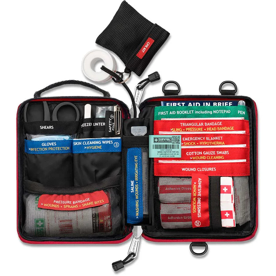 Kit de Primeiros Socorros Prático SURVIVAL