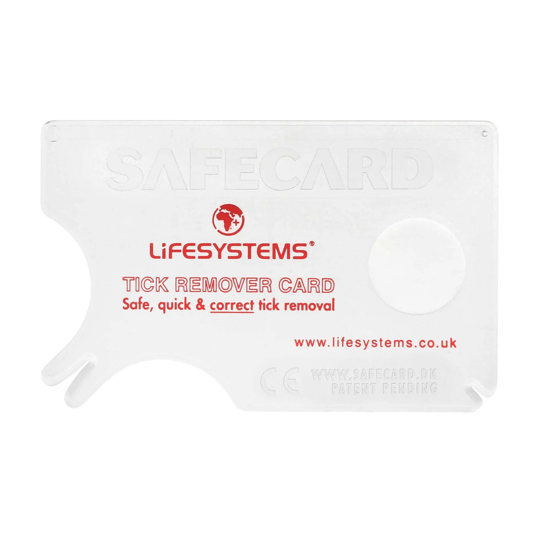 Cartão Tira-Carraças LIFESYSTEMS
