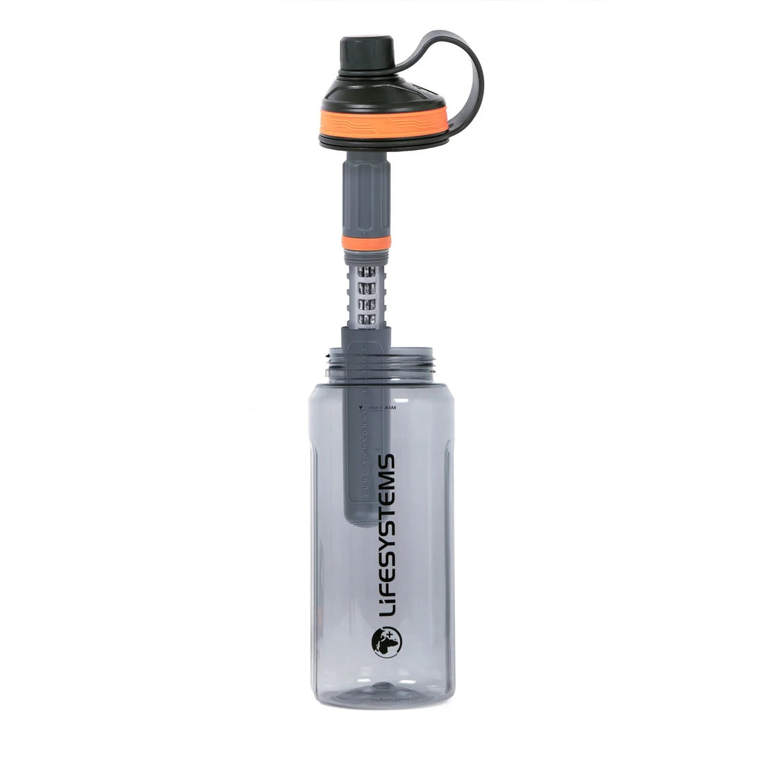 Garrafa com Filtro Purificador de Água LIFESYSTEMS