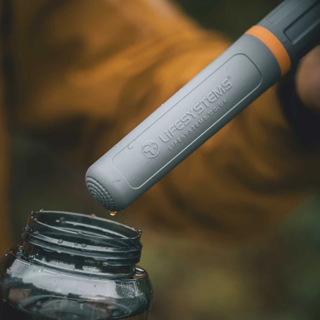 Garrafa com Filtro Purificador de Água LIFESYSTEMS