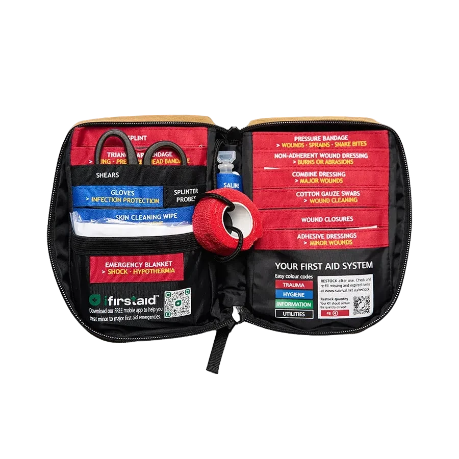 Kit de Primeiros Socorros para Caminhadas SURVIVAL