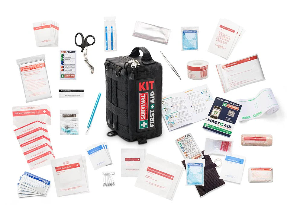 Kit de Primeiros Socorros para Veículo SURVIVAL
