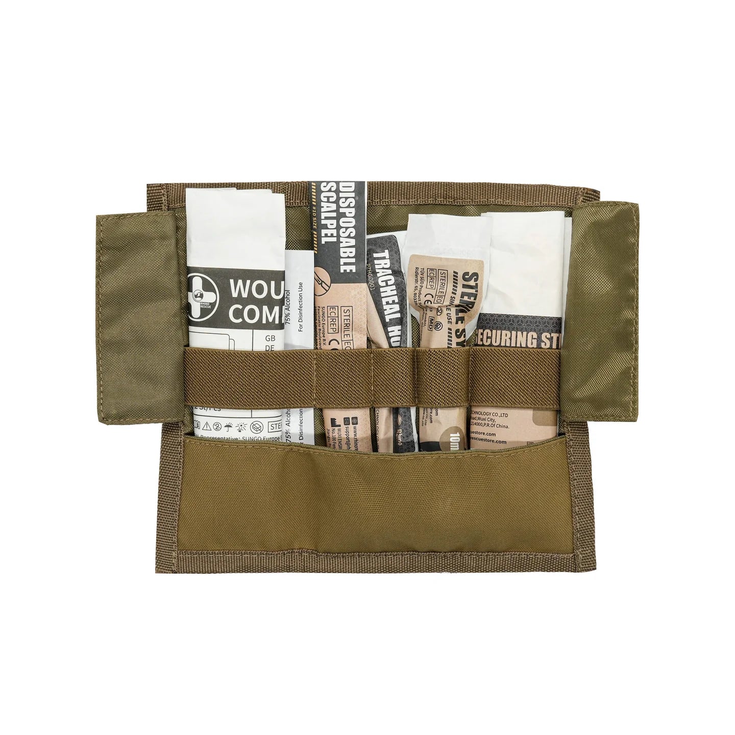 Kit Tático Cricotireoidotomia RHINO RESCUE