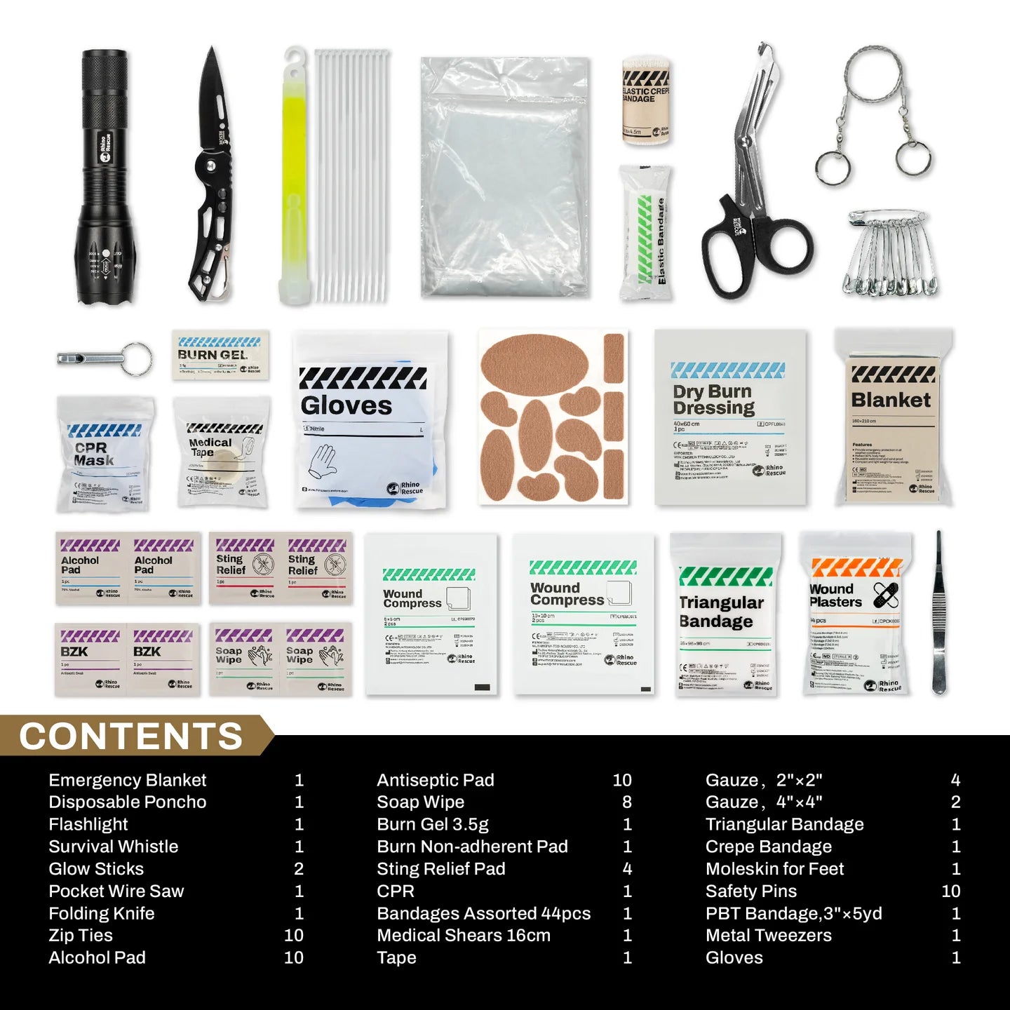 Kit de Sobrevivência SE ADVENTURE MID120 RHINO RESCUE