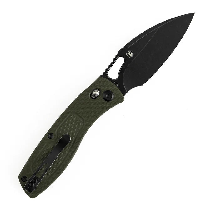 Navalha TENABLE KNIVES HERON BLACKWASHED NITRO-V