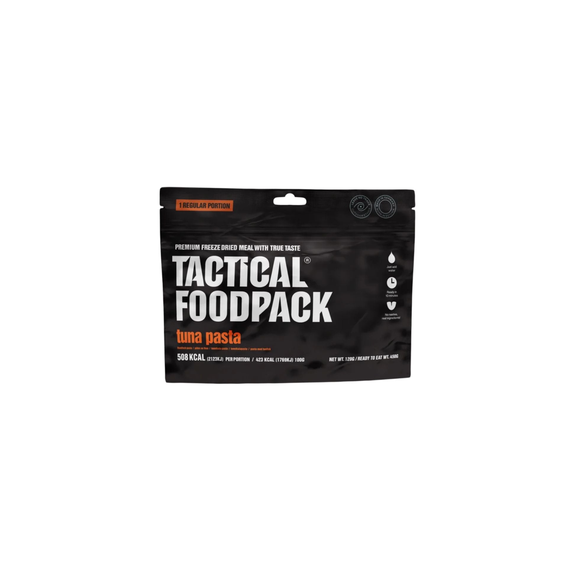 Massa com Atum – TACTICAL FOODPACK