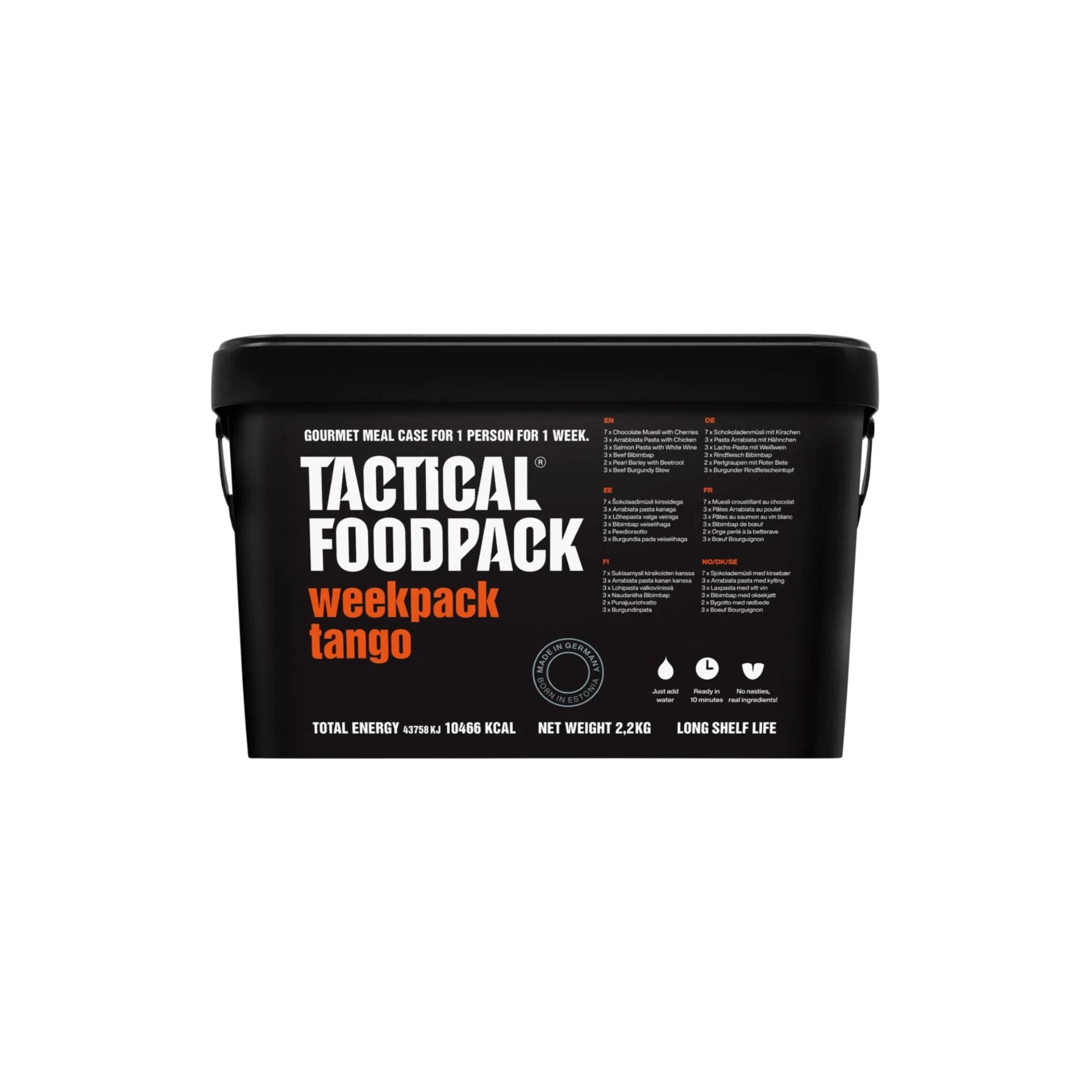 Weekpack Tango – TACTICAL FOODPACK