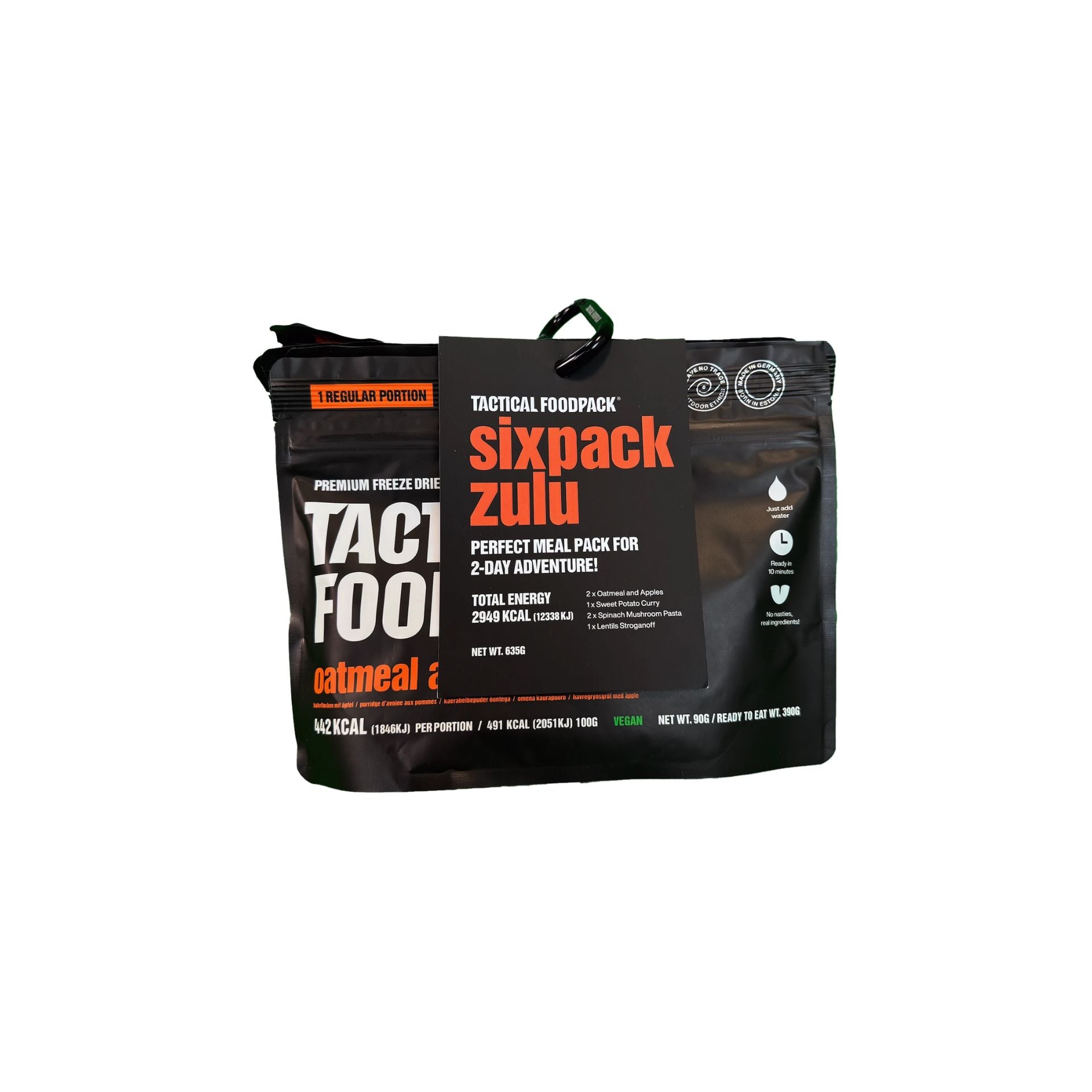 Sixpack Zulu – TACTICAL FOODPACK