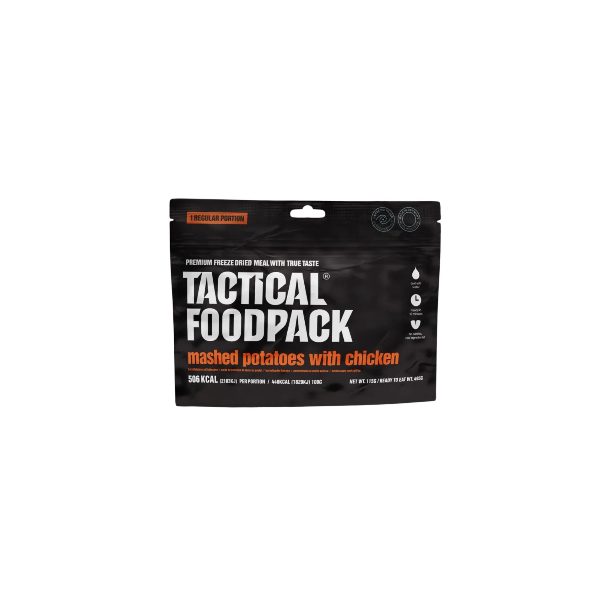 Puré de Batata com Frango – TACTICAL FOODPACK