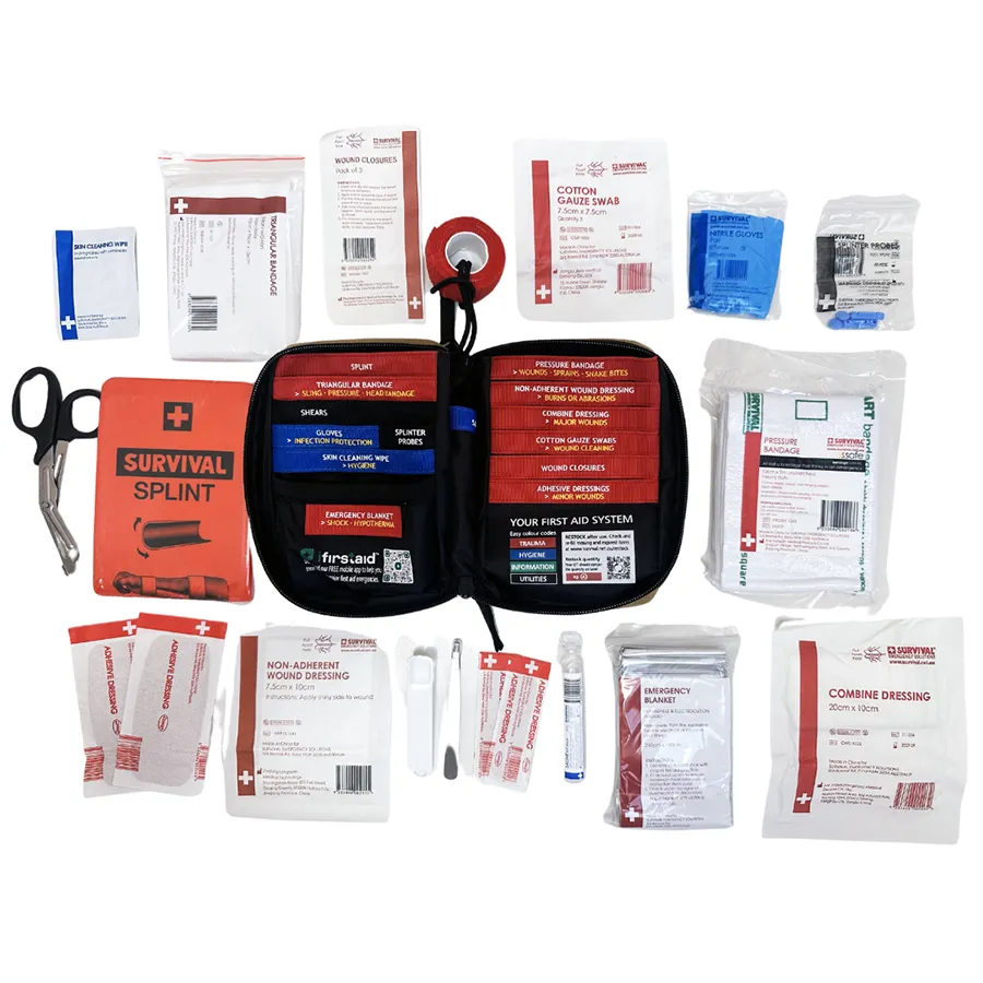 Kit de Primeiros Socorros para Caminhadas SURVIVAL