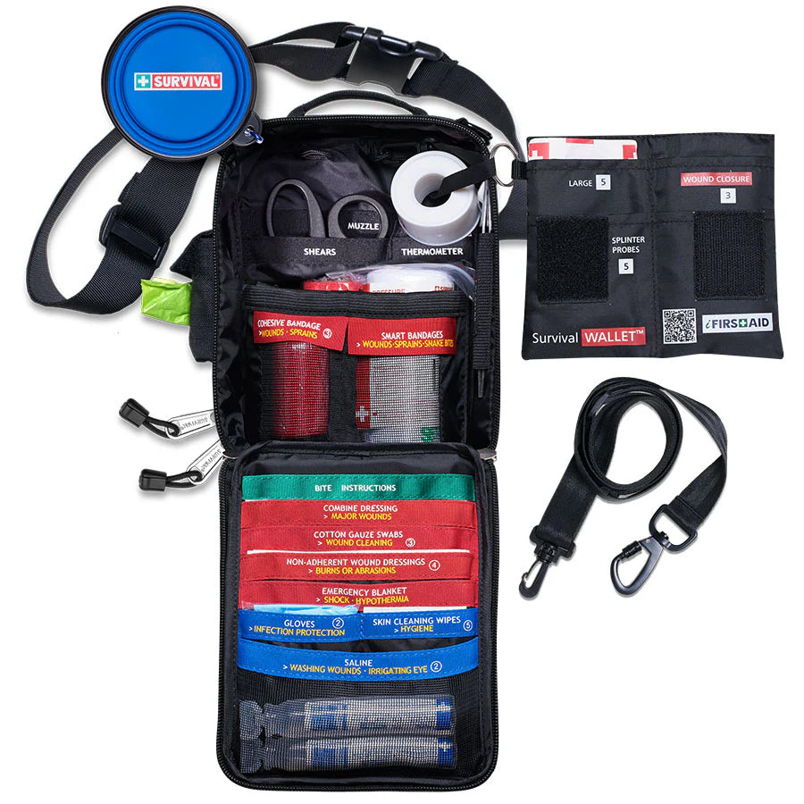 Kit de Primeiros Socorros para Animais SURVIVAL