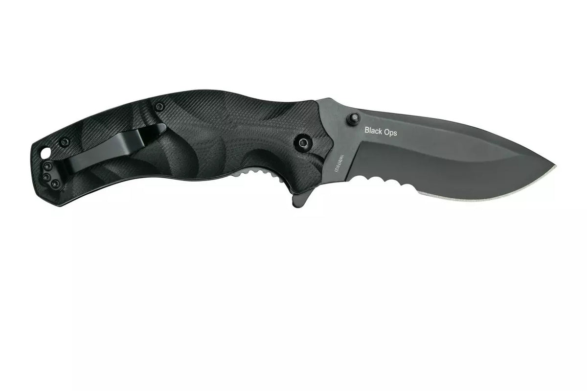 Navalha SMITH & WESSON BLACK OPS RECURVE