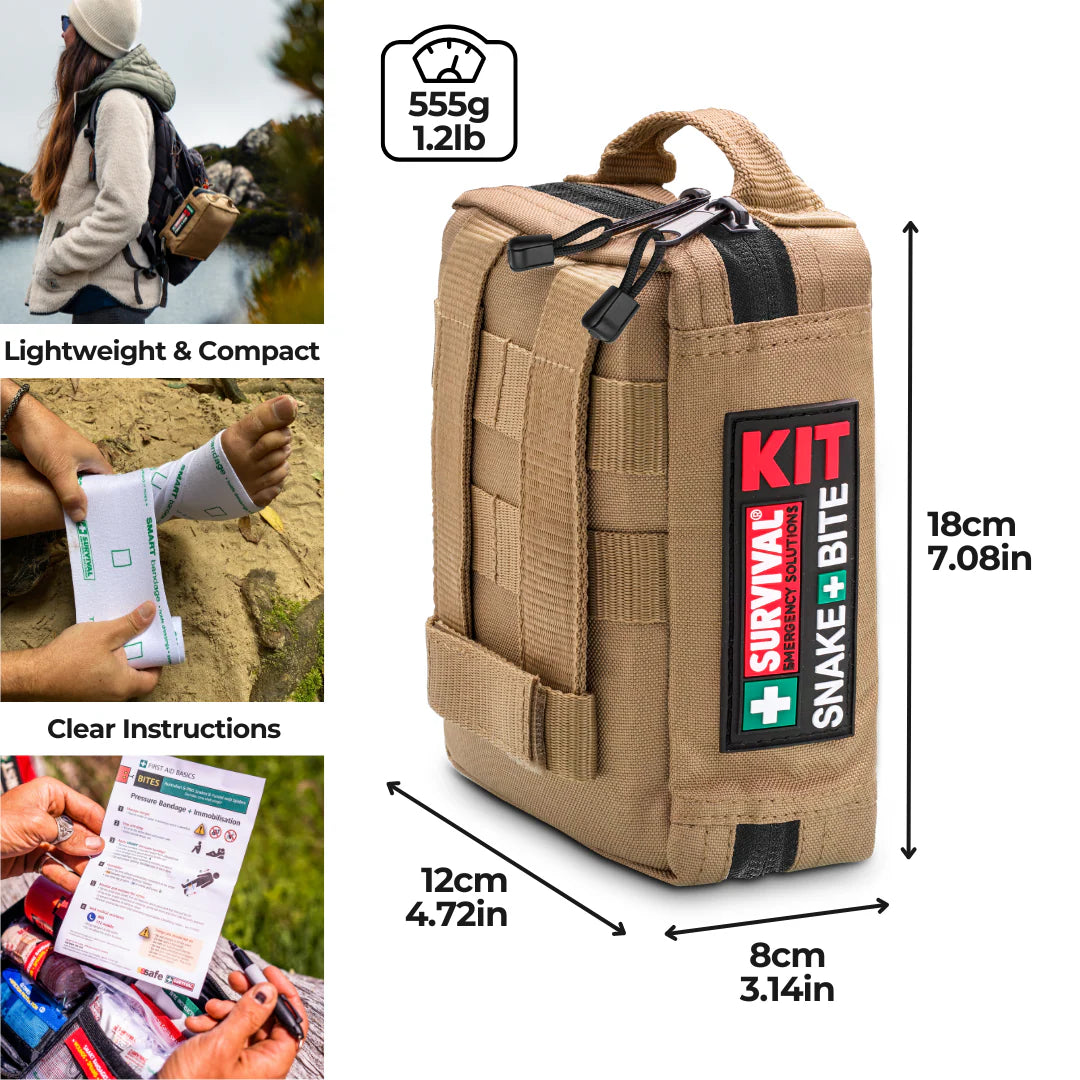 Kit de Primeiros Socorros para Picada de Cobra SURVIVAL