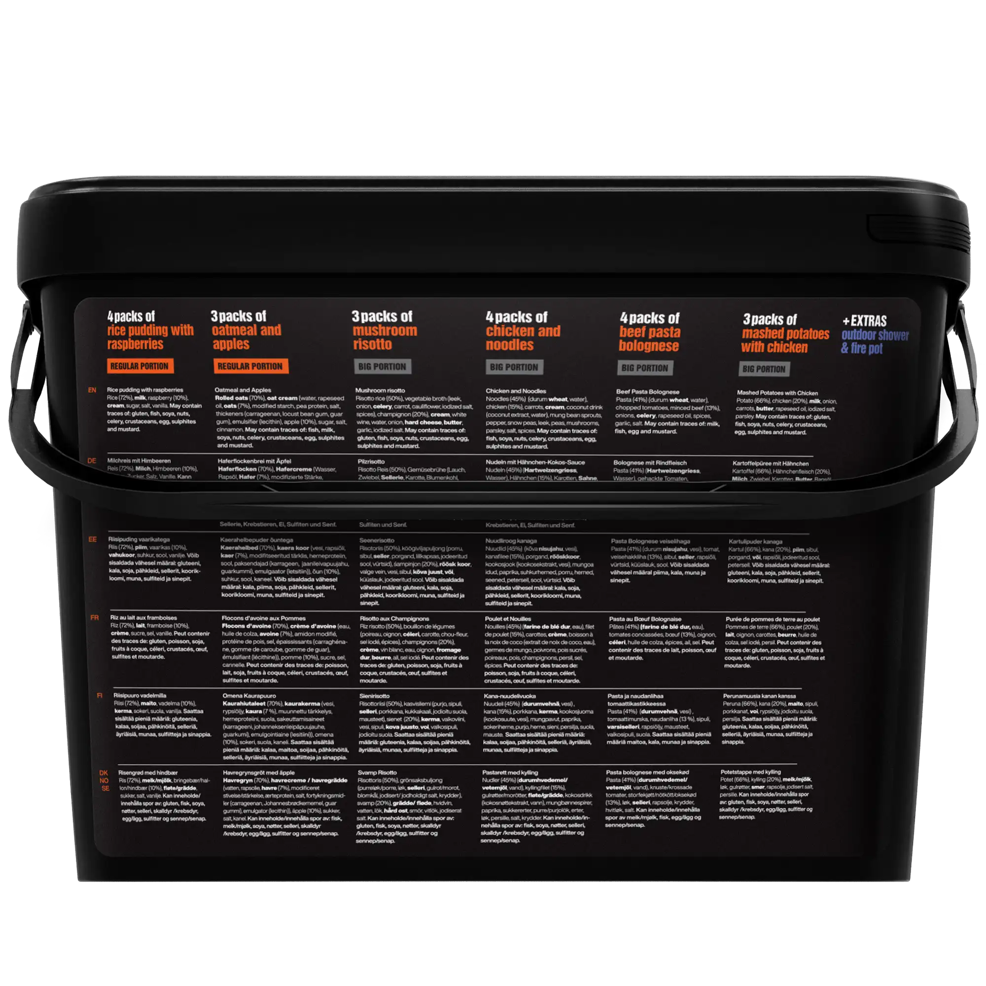 Survival Pack Mike TACTICAL FOODPACK