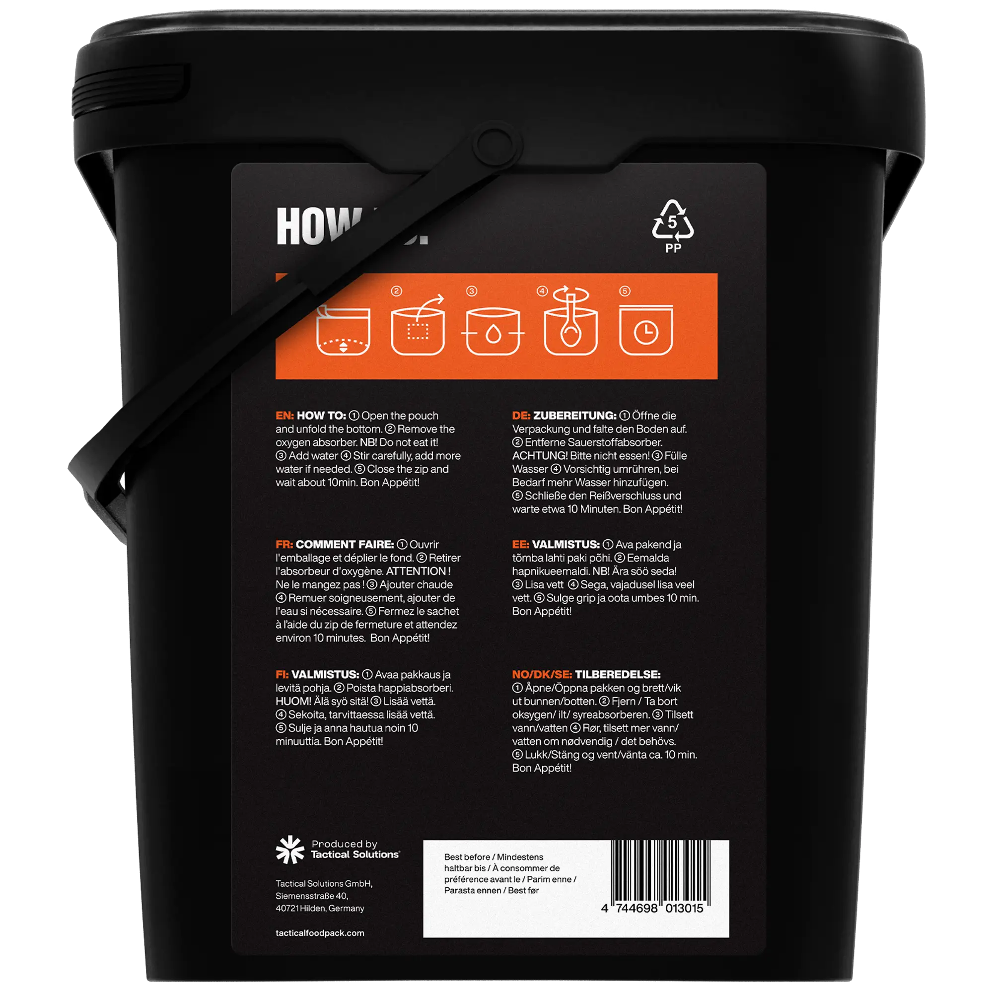 Survival Pack Mike TACTICAL FOODPACK
