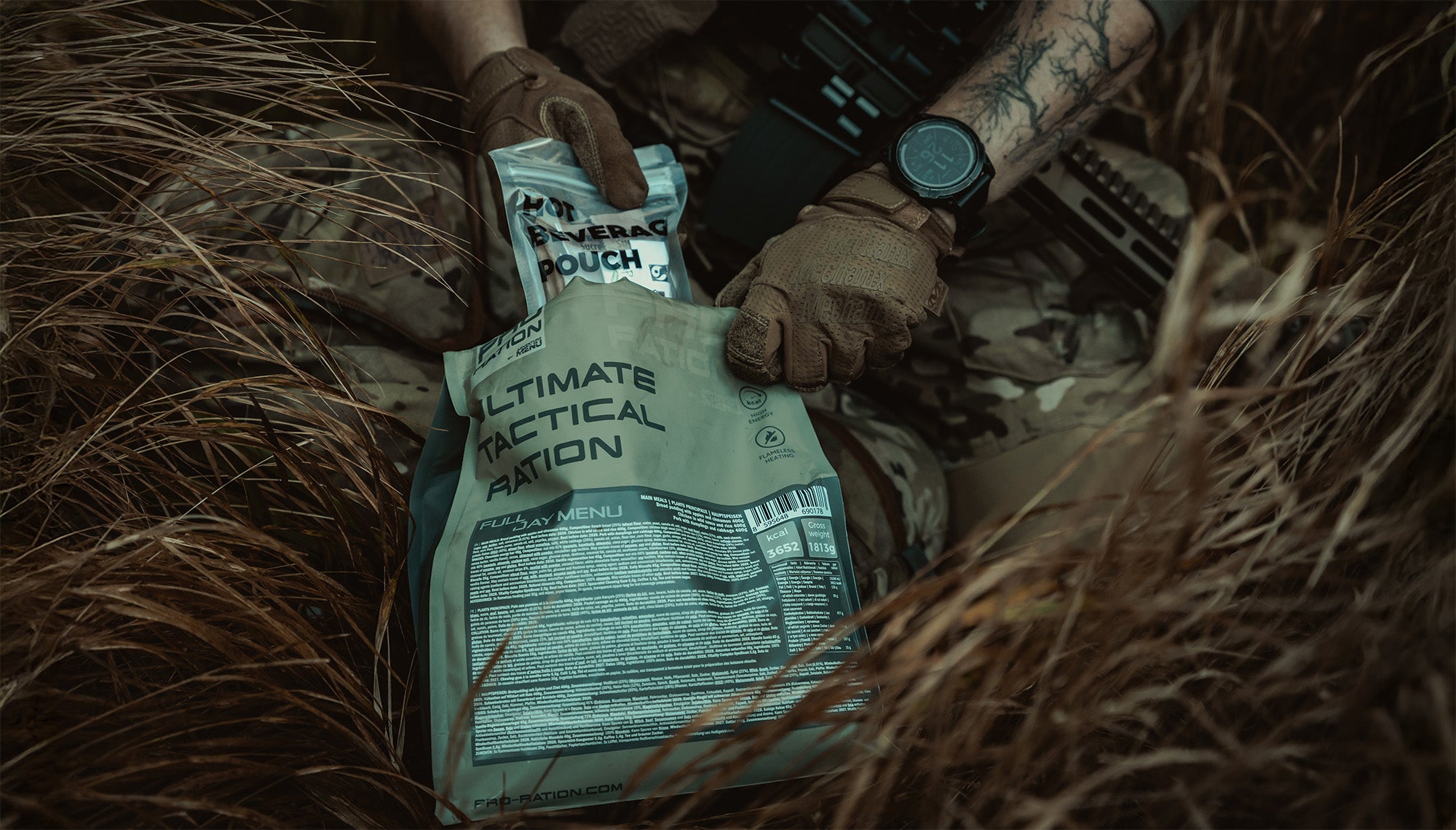 Ração Tática Ultimate 24 Horas Menu V PRO-RATION