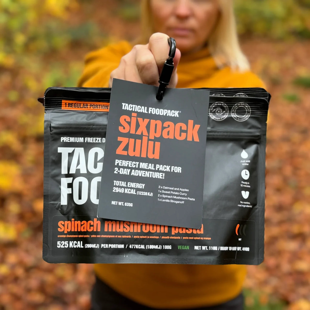 Sixpack Zulu TACTICAL FOODPACK