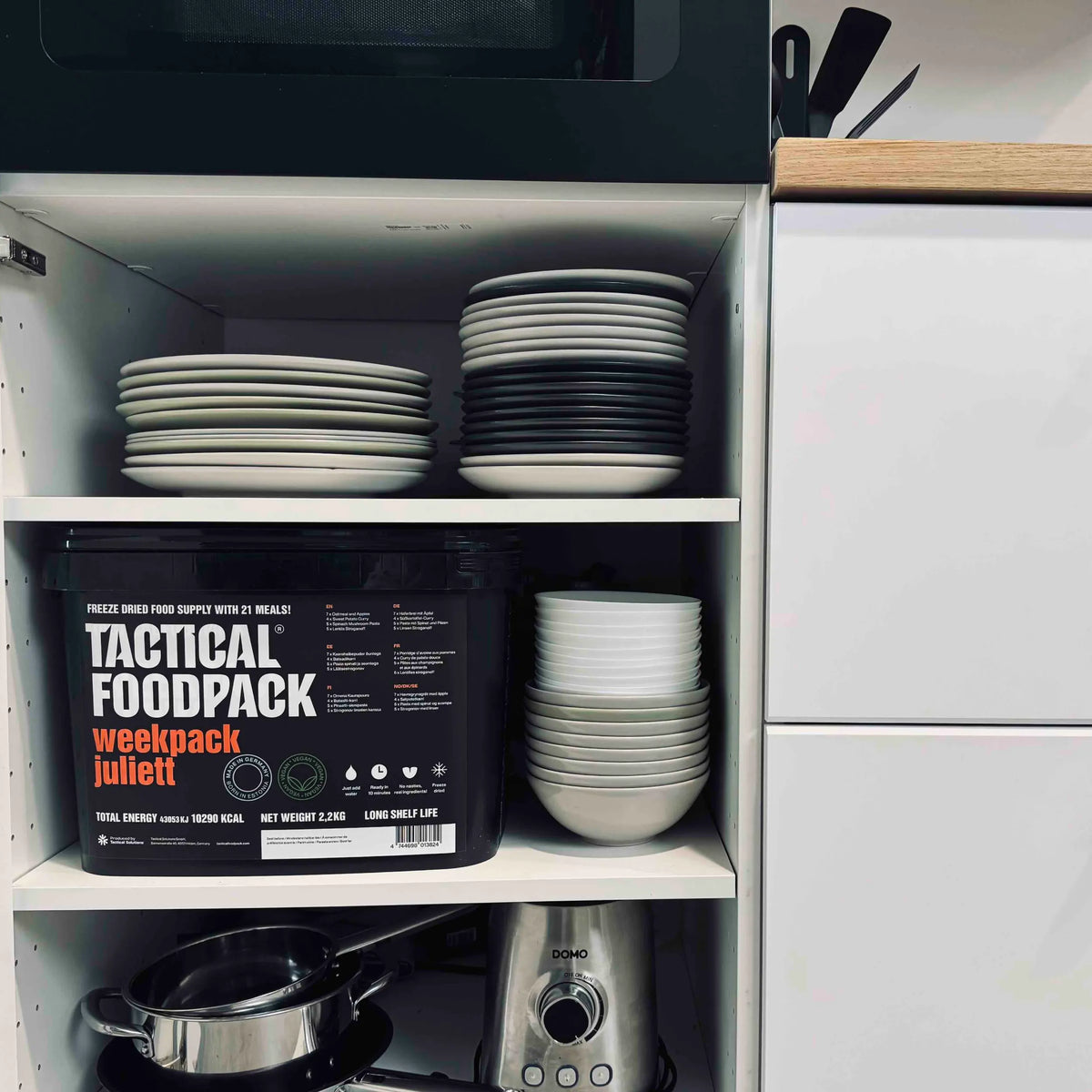 Pack de Sobrevivência Semanal TACTICAL FOODPACK JULIETT