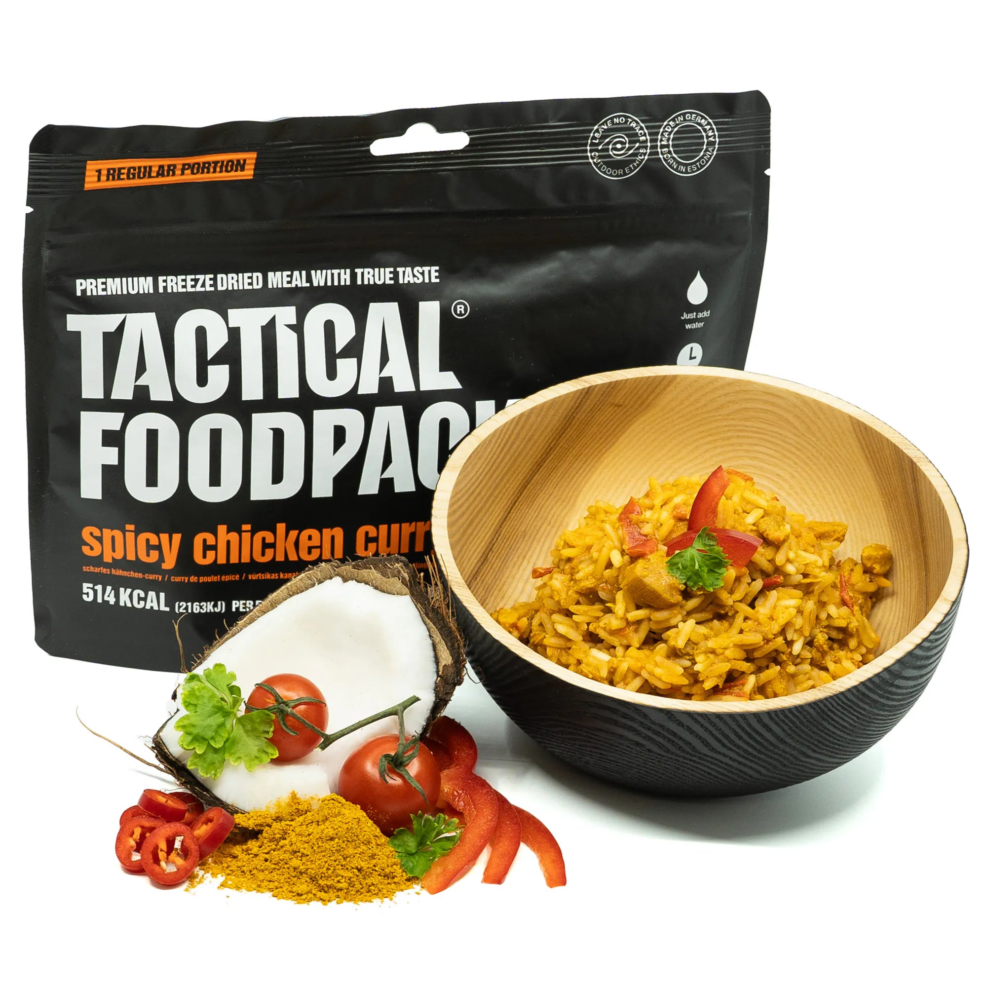 Caril de Frango Picante TACTICAL FOOD