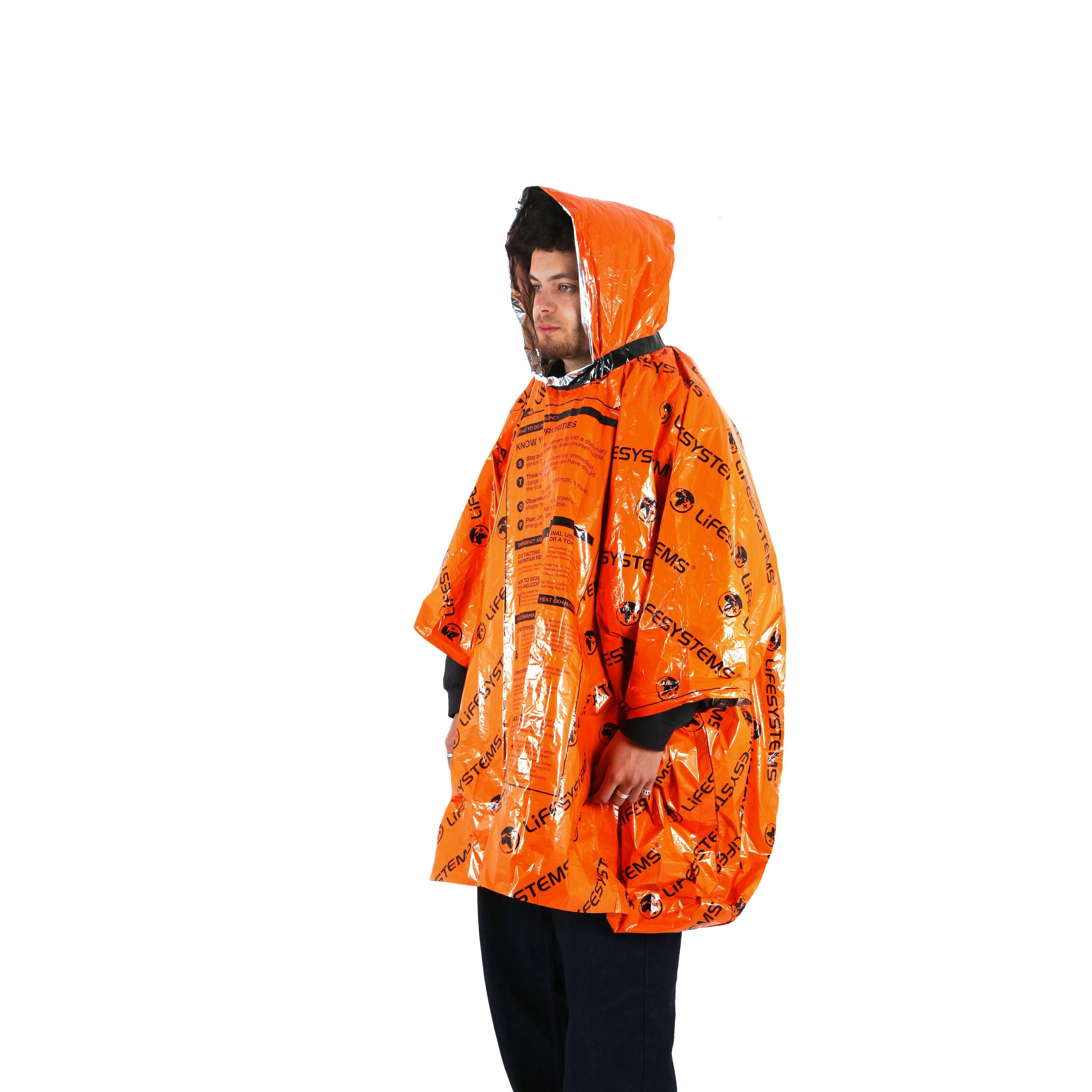 Poncho de Emergência Térmico LIFESYSTEMS