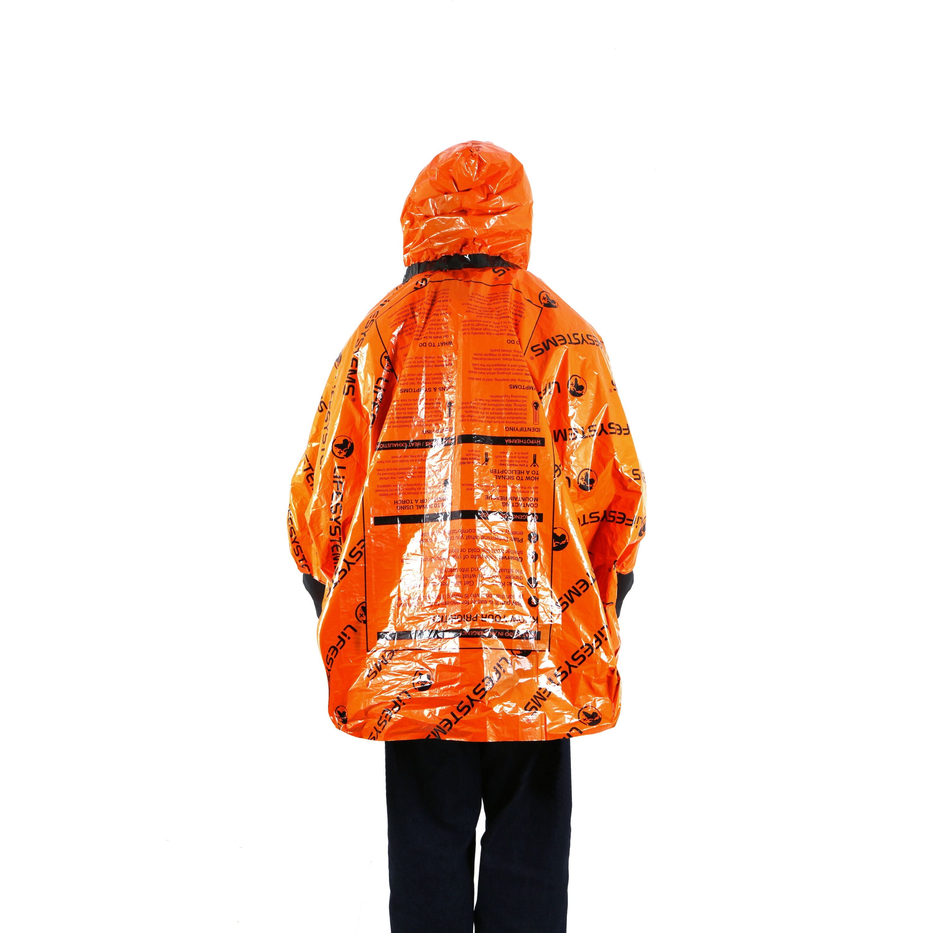 Poncho de Emergência Térmico LIFESYSTEMS