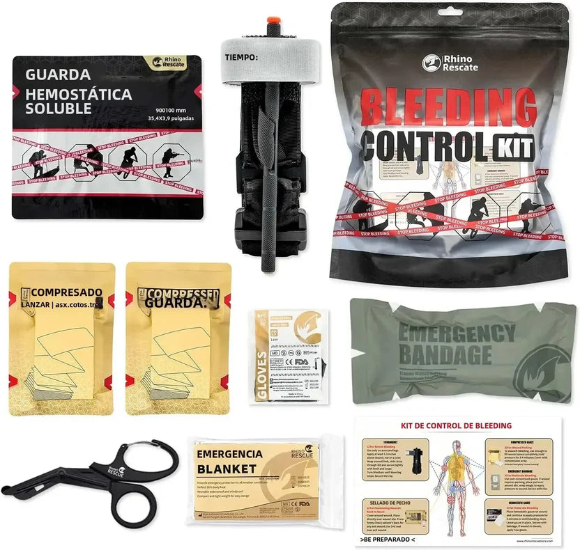 Kit para Controlo de Hemorragias RHINO RESCUE
