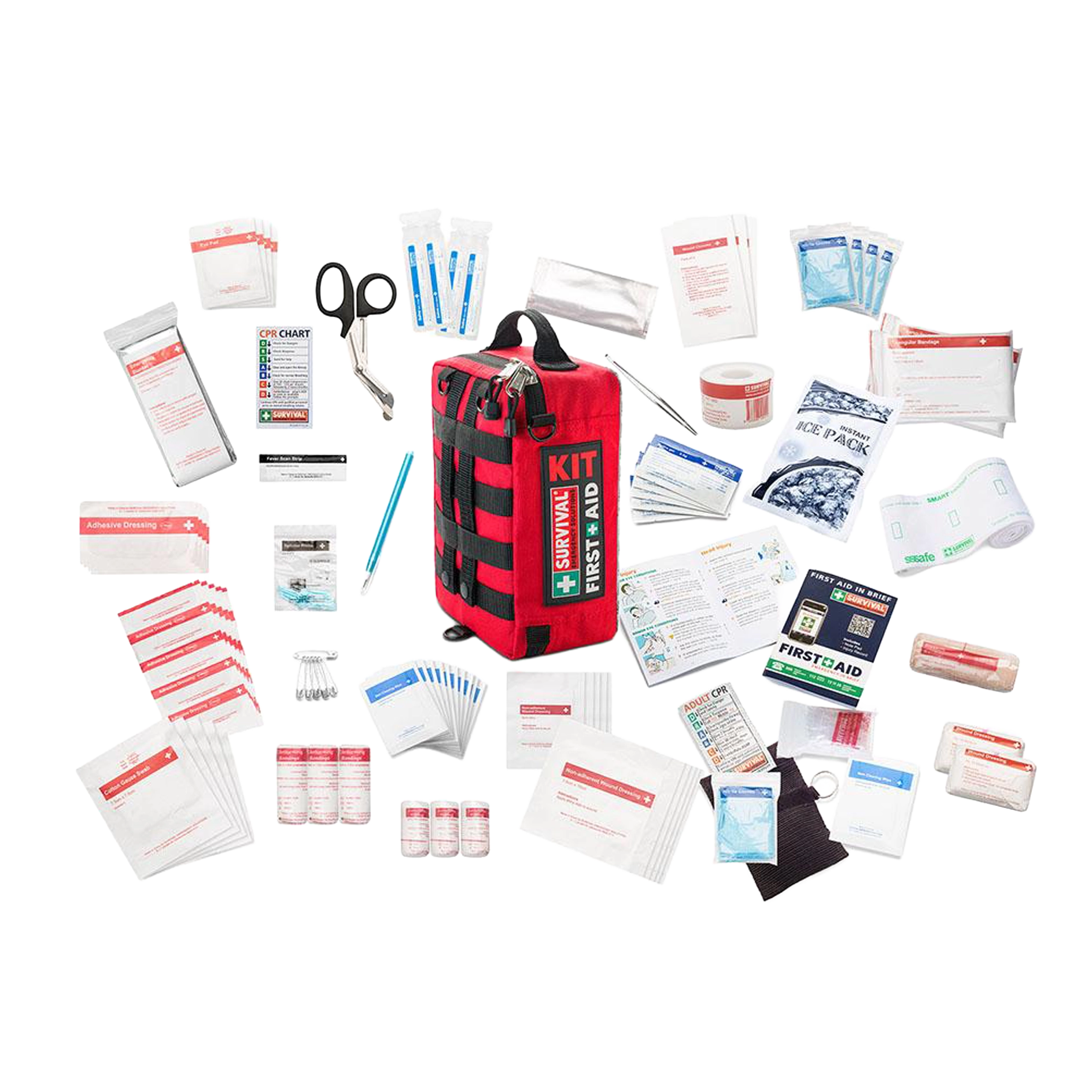 Kit de Primeiros Socorros Familiar SURVIVAL