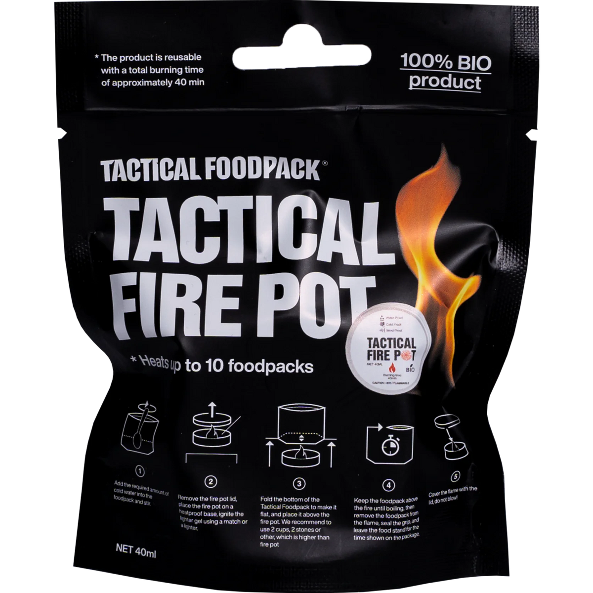 Tactical Fire Pot TACTICAL FOODPACK